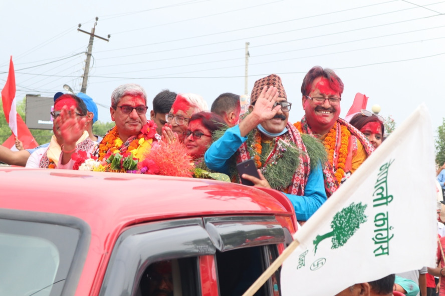 भीमदत्तको मेयरमा कांग्रेसका बोगटी भारी मतान्तरले विजयी