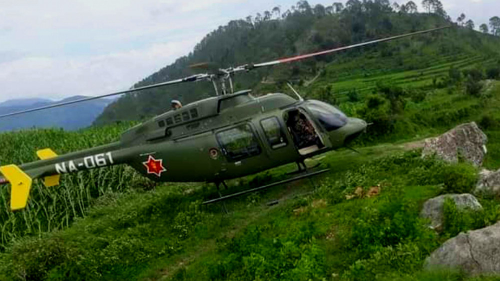 अछामबाट सुत्केरीको हवाई उद्धार