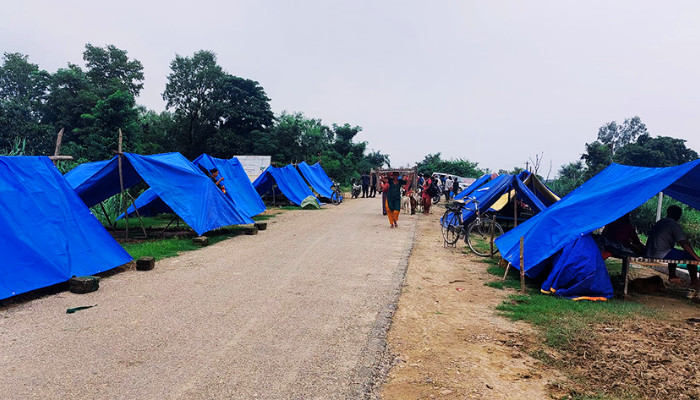 कैलालीको बाढी प्रभावित क्षेत्रमा जनजीवन सहज