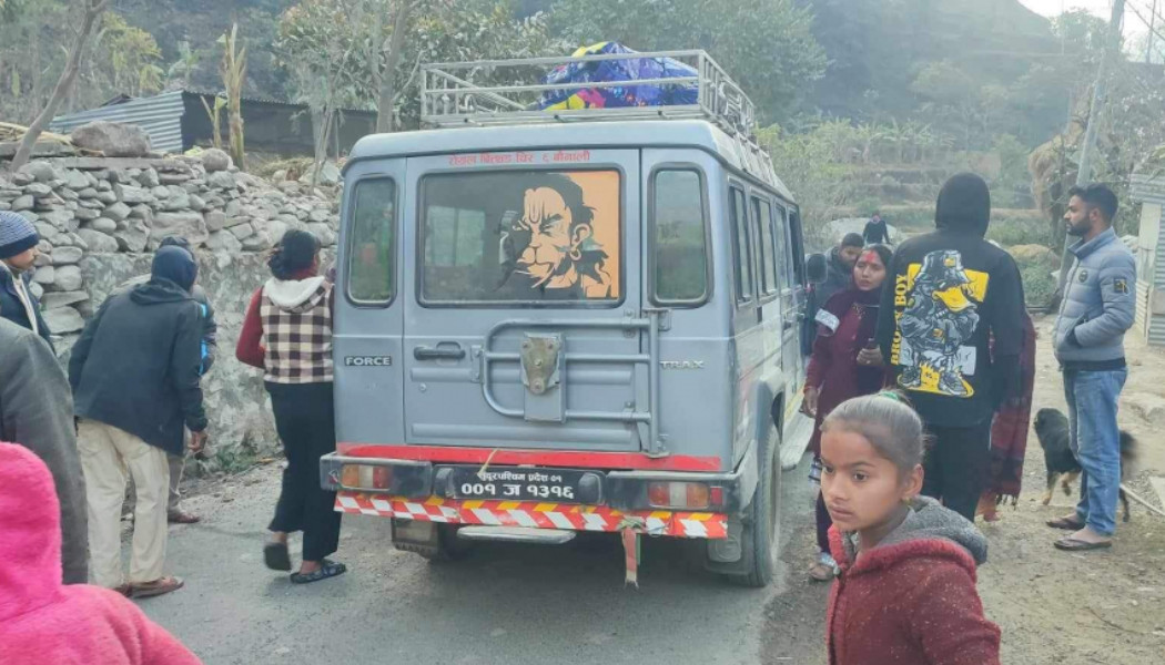 बझाङमा जिपको ठक्करबाट घाइते महिलाको मृत्यु