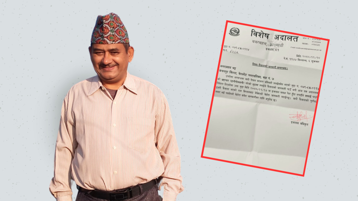 भ्रष्टाचार मुद्दा लागेका बैतडीका तत्कालीन जिल्ला शिक्षा अधिकारी भट्टलाई सफाइ